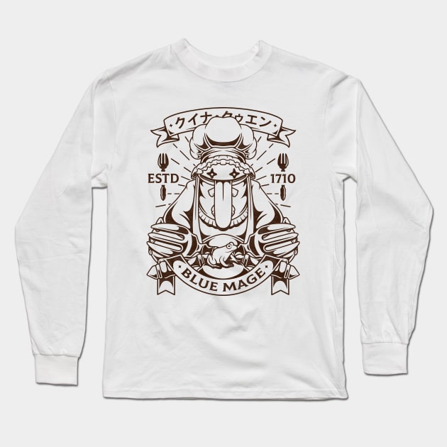 Quina Quen Long Sleeve T-Shirt by Alundrart